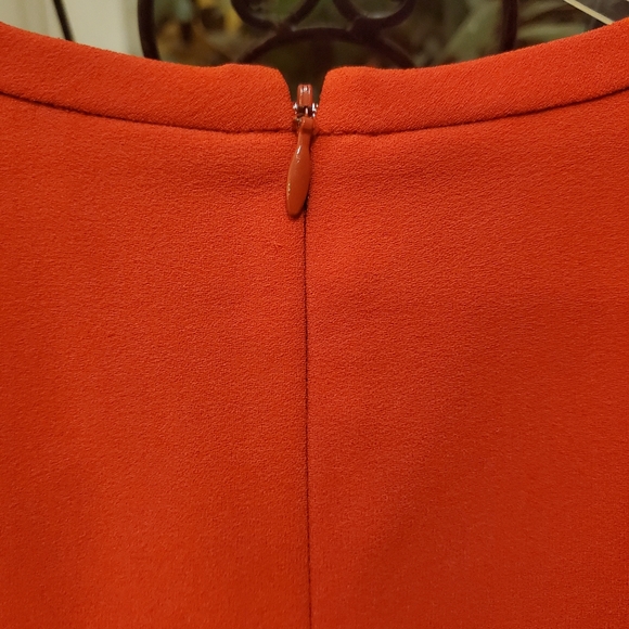 Judith & Charles Red Pleated Dress - Picture 5 of 9